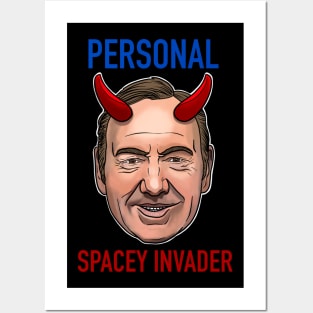 PERSONAL SPACEY INVADER Posters and Art